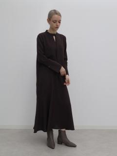 ピンストライプフロントタイワンピース - Aga - Aga｜YAMADAYA STORE